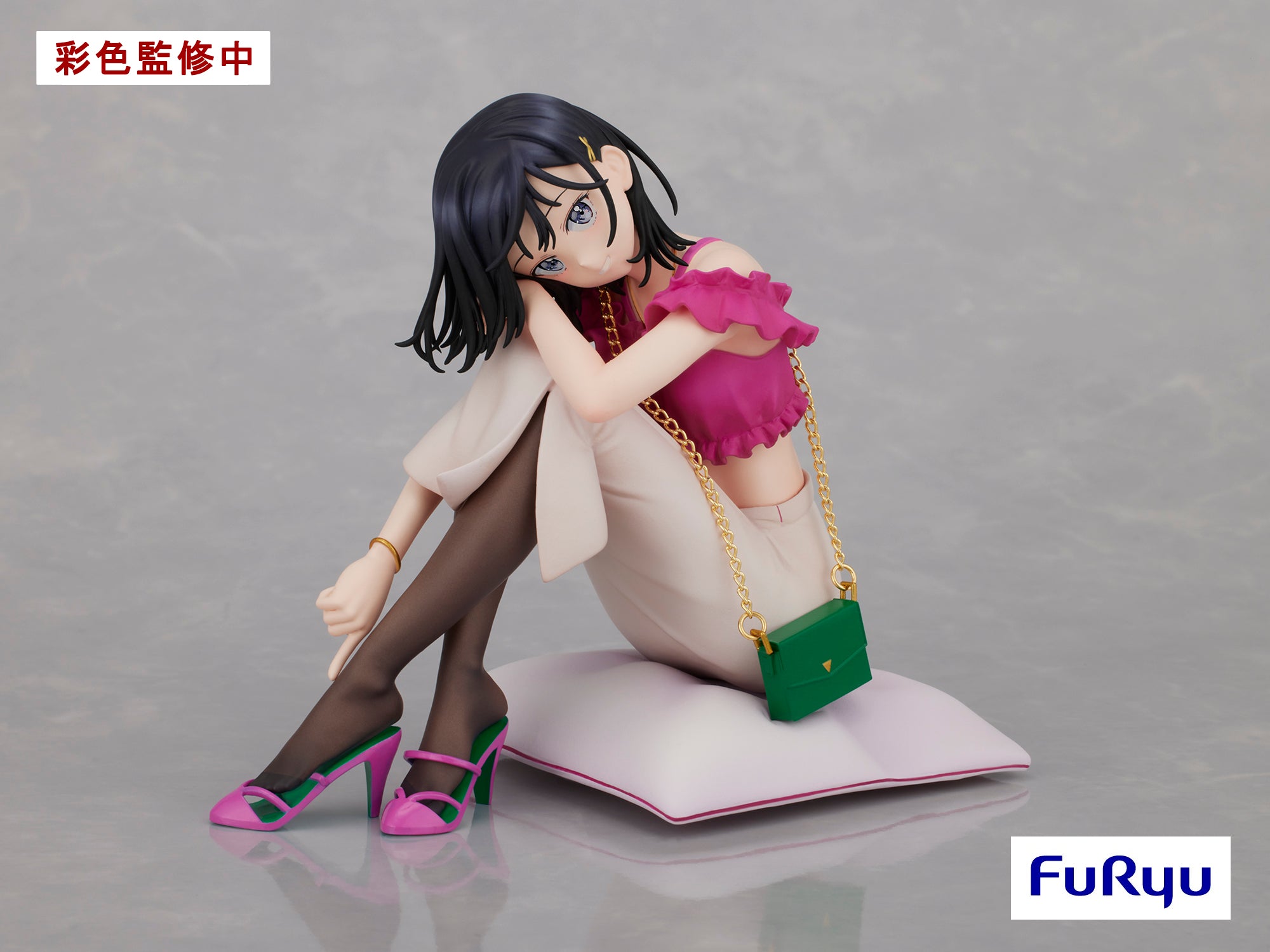 furyu-adagaki-aki-figur-masamune-black-dress image 1