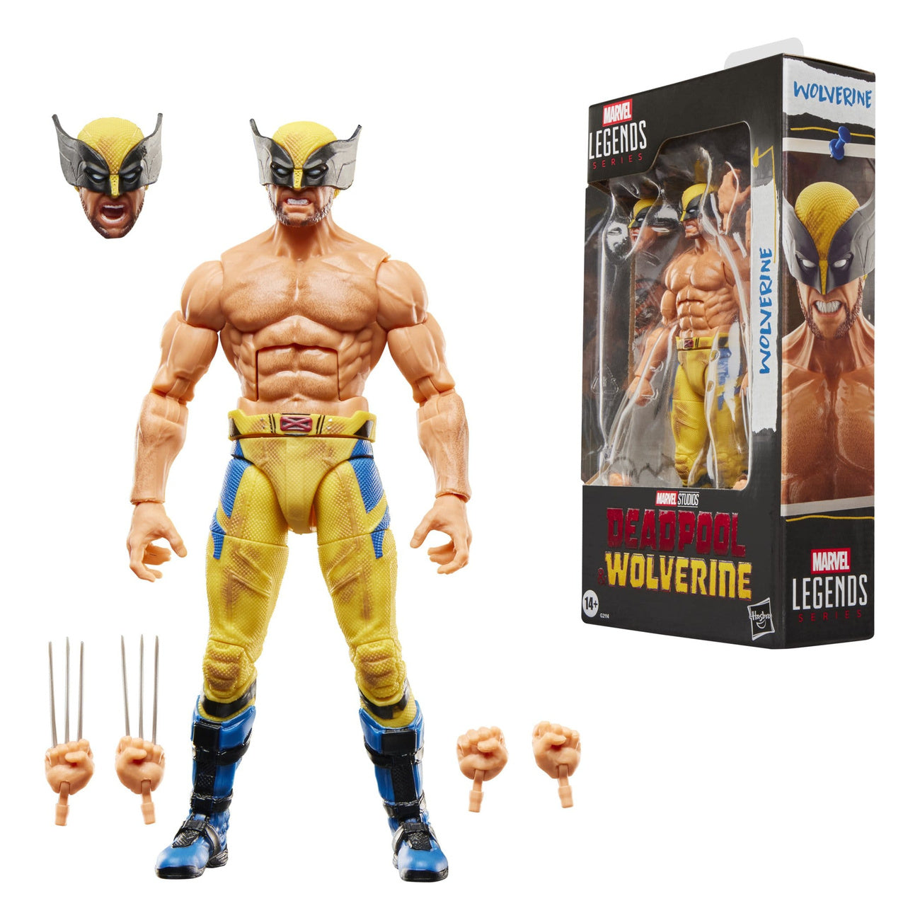 hasbro-marvel-legends-wolverine-actionfigur-deadpool-wolverine image 2