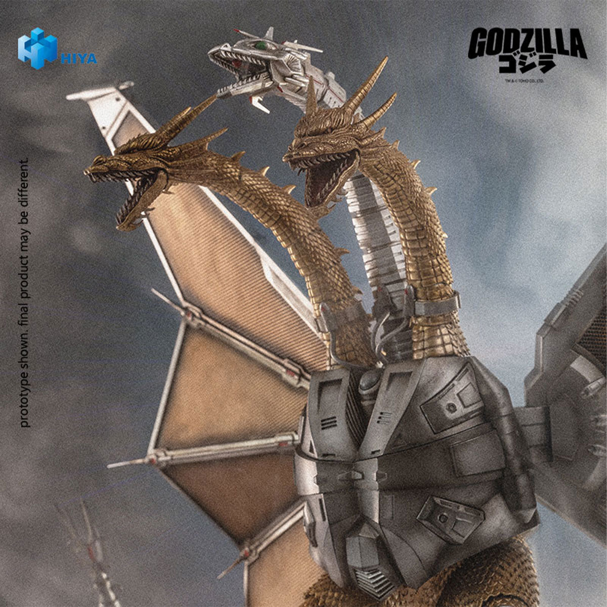 hiya-mecha-king-ghidorah-1991-actionfigur-33-cm image 4