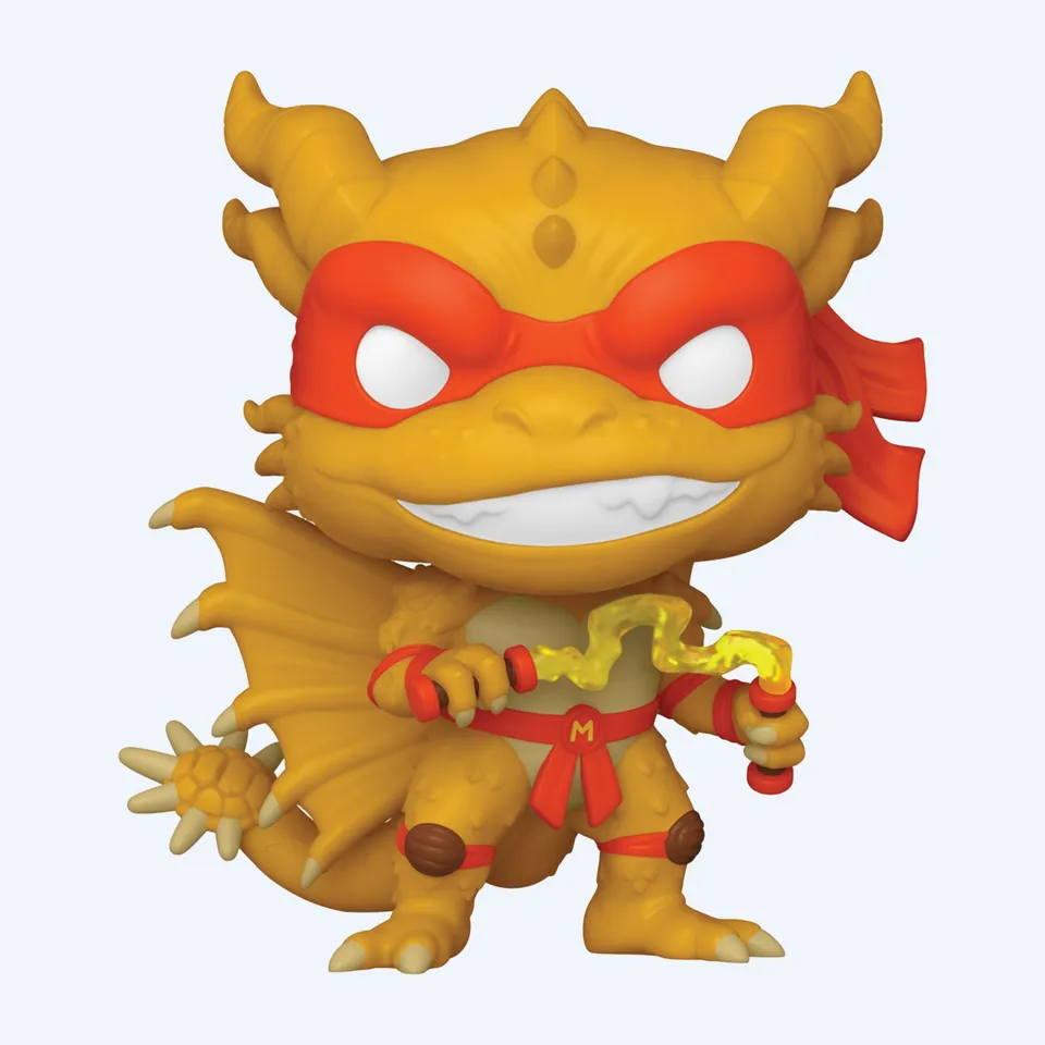 godzilla-x-turtles-funko-pop-michelangelo-ghidorah-figur image 1