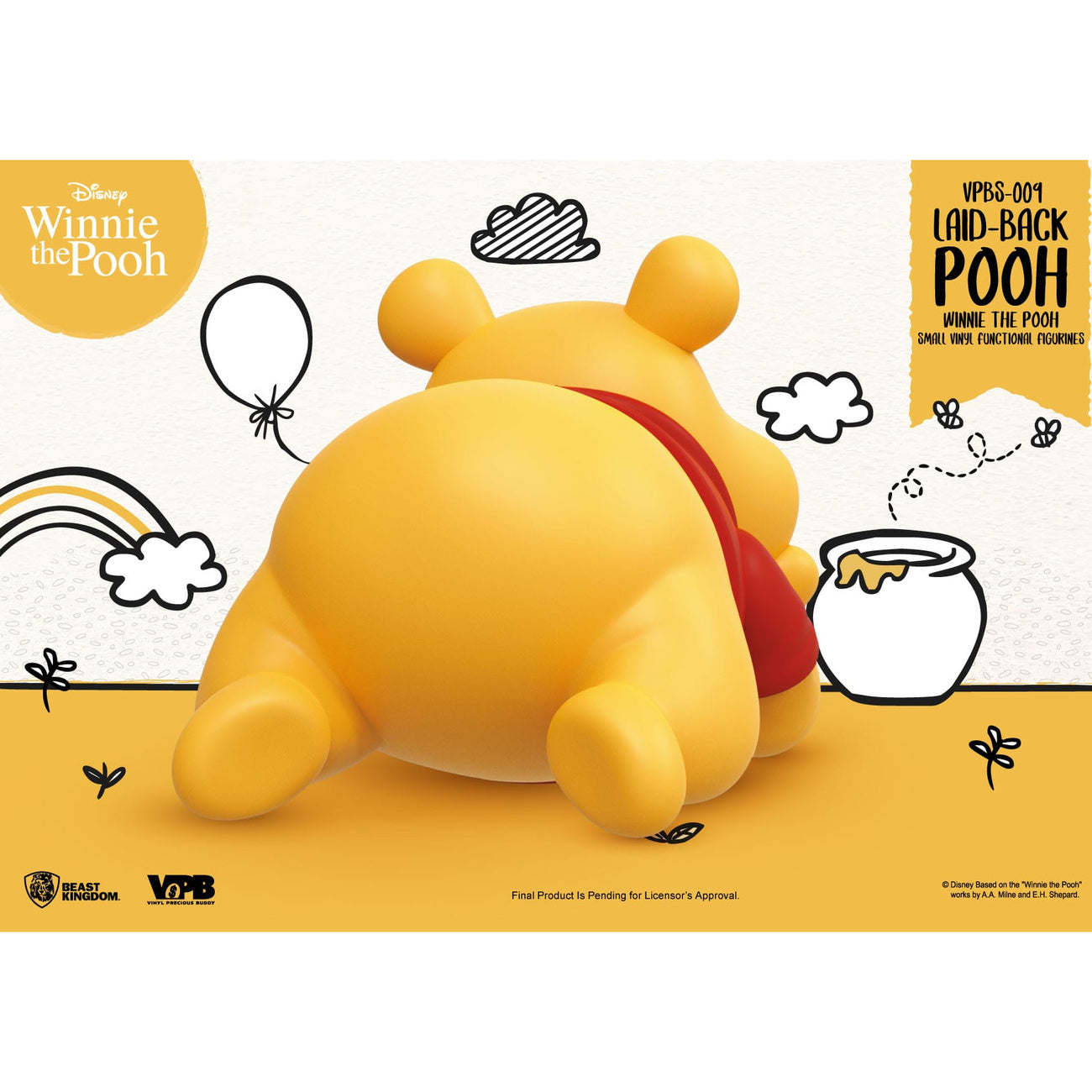 beast-kingdom-winnie-puuh-spardose-liegend-vinyl-17-cm image 5