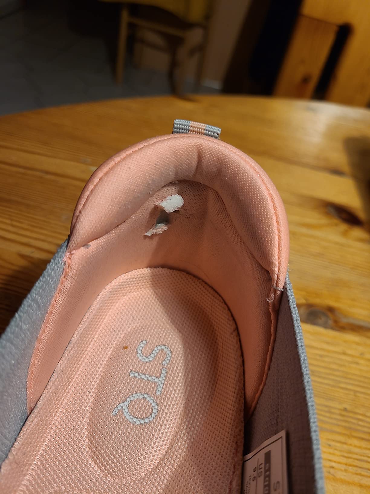 Leicht am Fuß