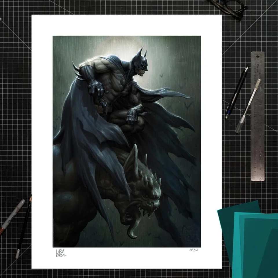 dc-comics-batman-art-print-kunstdruck-46x61-cm-ungerahmt-limitiert image 1