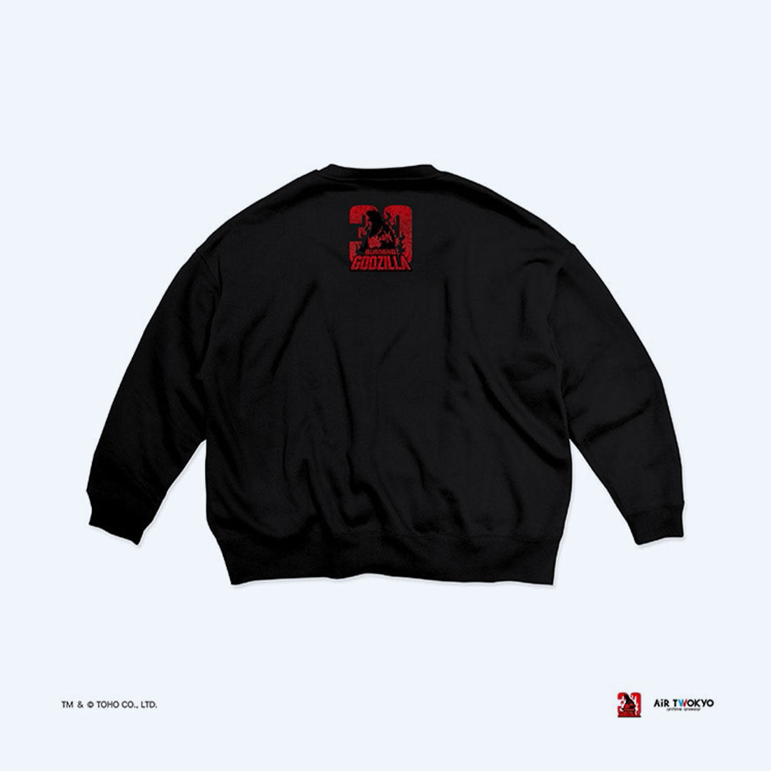 godzilla-vs-destoroyah-30th-sweatshirt-burning-godzilla-l image 2