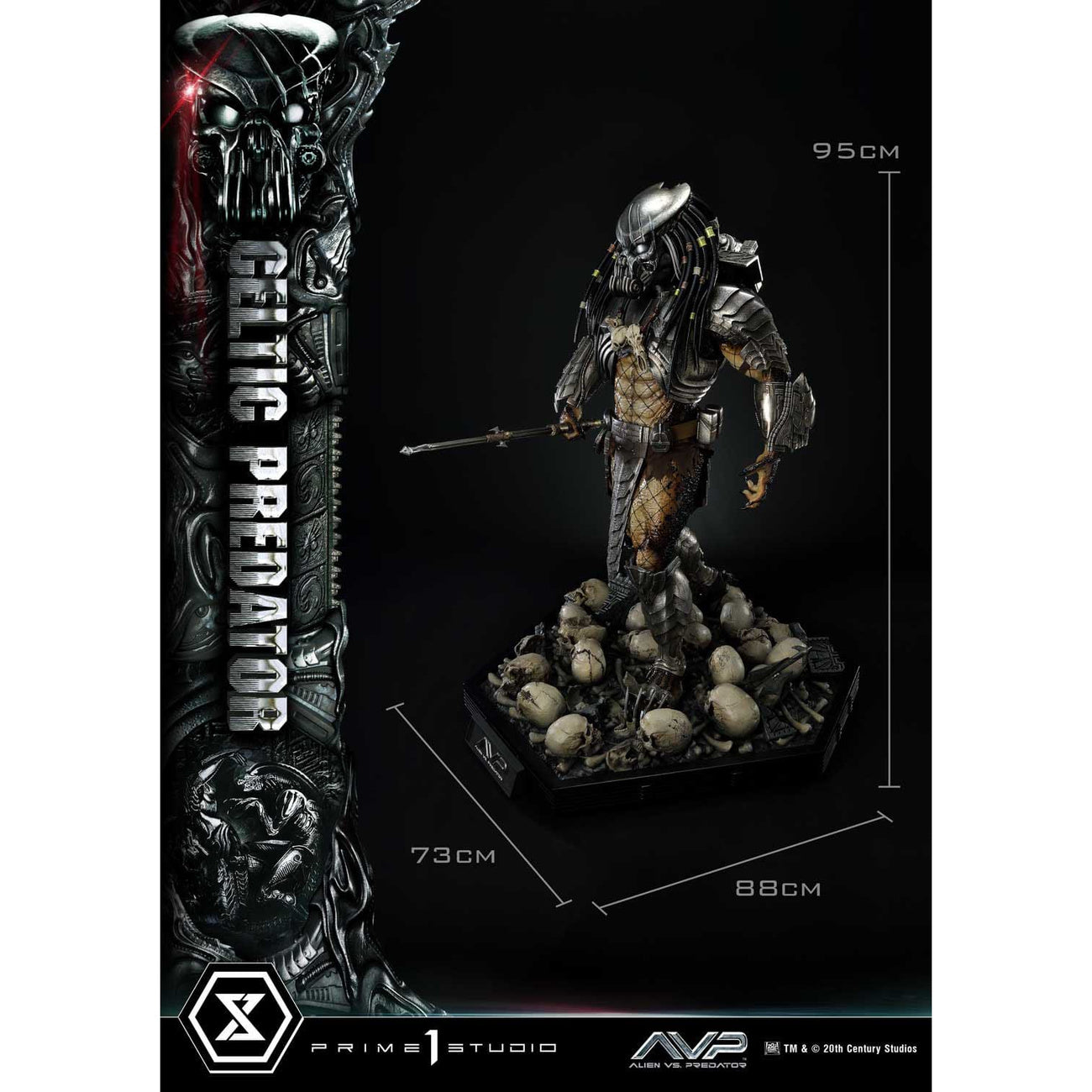 prime-1-studio-museum-masterline-celtic-predator-statue-1-3-polystone image 8