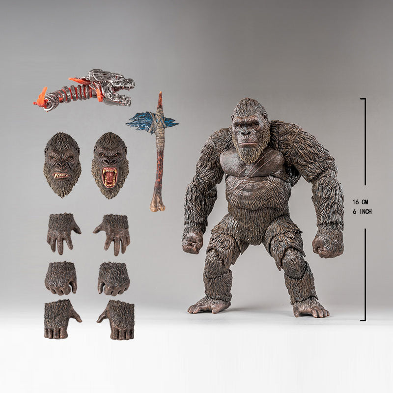 hiya-kong-2-0-godzilla-vs-kong-actionfigur-16-cm-mit-axt image 4