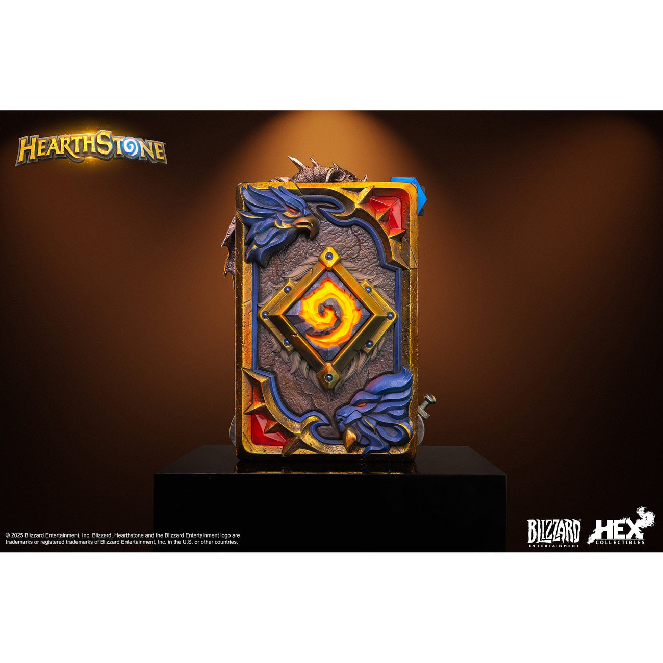 elbenwald-hearthstone-3d-art-frame-statue-varian-wrynn-31-cm image 6
