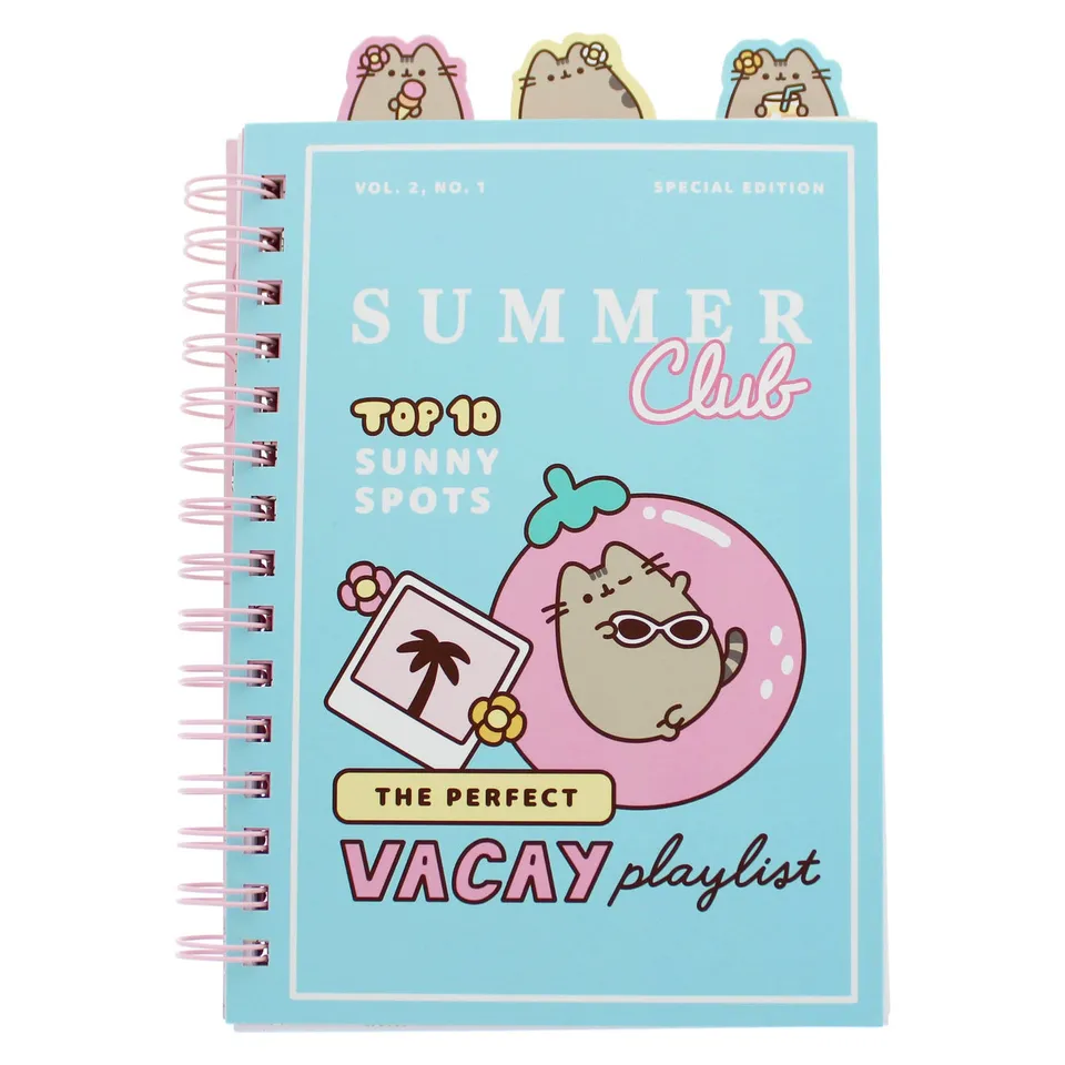 pusheen-project-book-summer-club-notizbuch-a5-katzenmotiv image 1