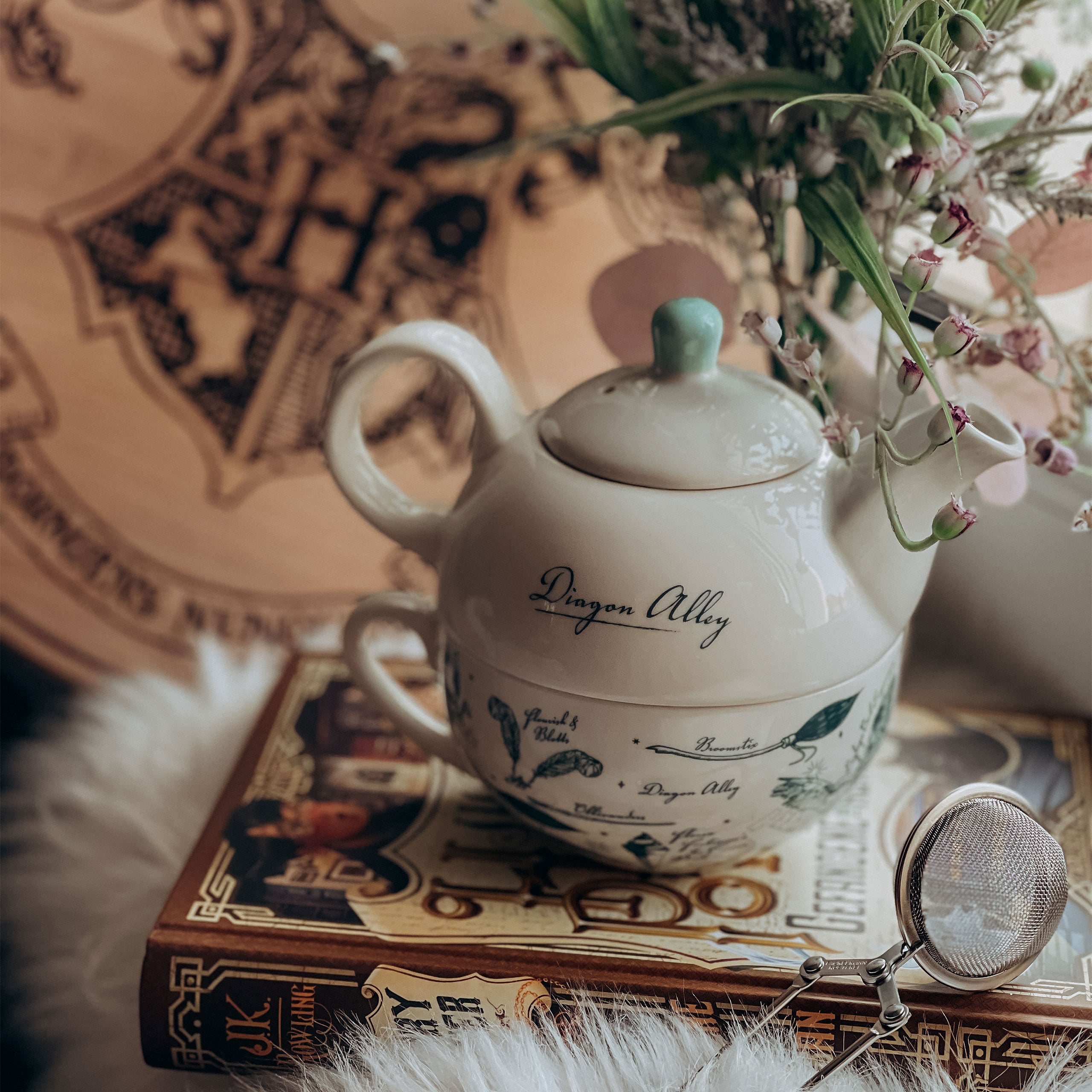 elbenwald-k-che-harry-potter-winkelgasse-teekanne-mit-tasse image 3