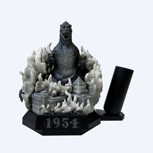 godzilla-1954-desktop-monster-stiftehalter-pvc-mit-base image 1