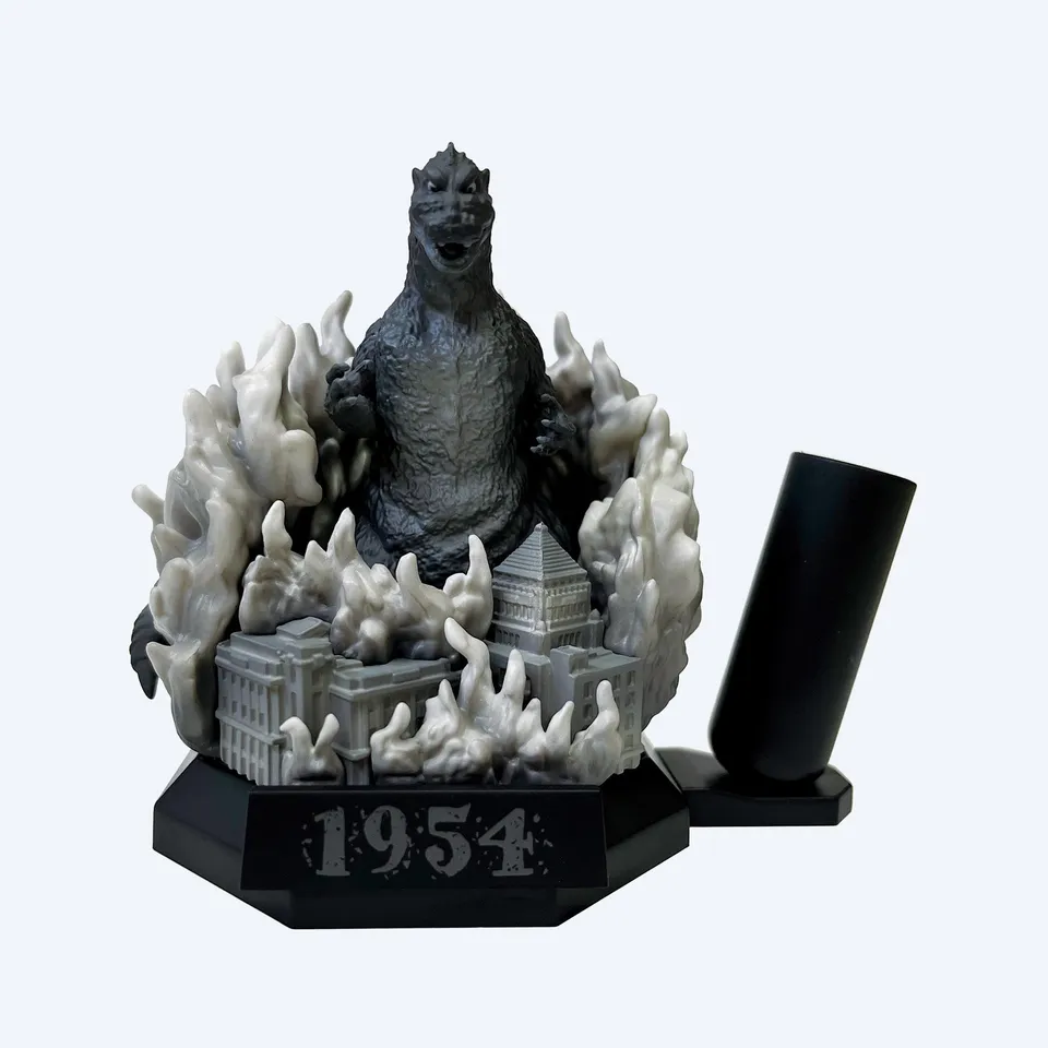 godzilla-1954-desktop-monster-stiftehalter-pvc-mit-base image 1