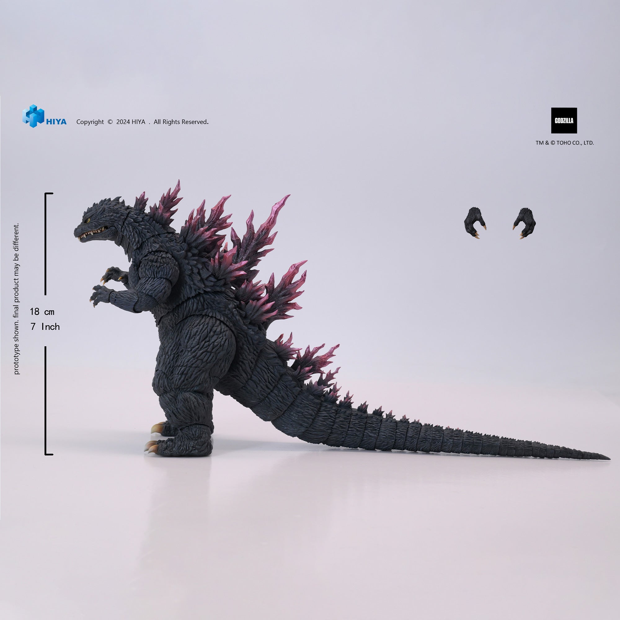 godzilla-collectibles-hiya-godzilla-2000-millennium-actionfigur-18cm image 2