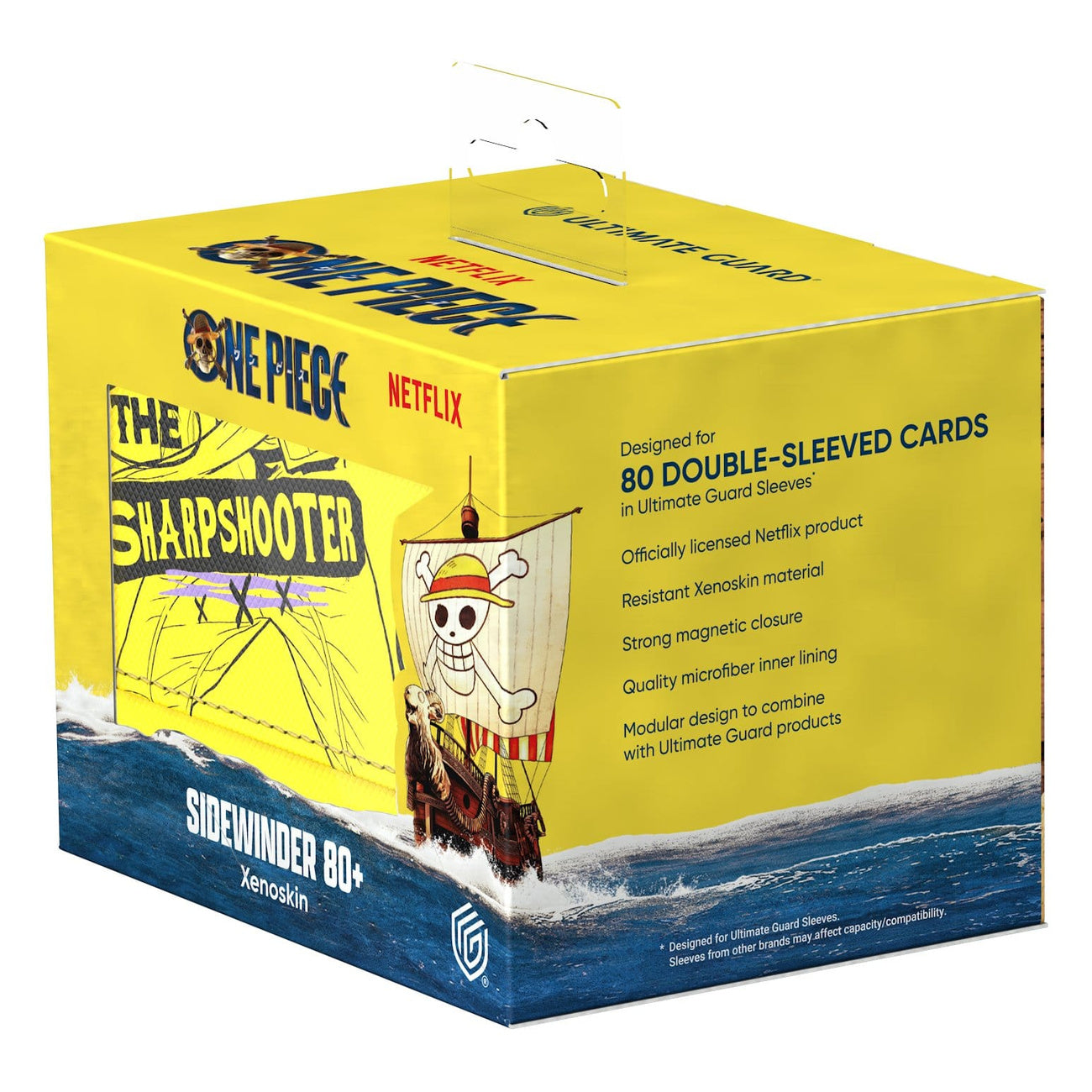 ultimate-guard-sidewinder-80-xenoskin-deckbox-one-piece-usopp image 7