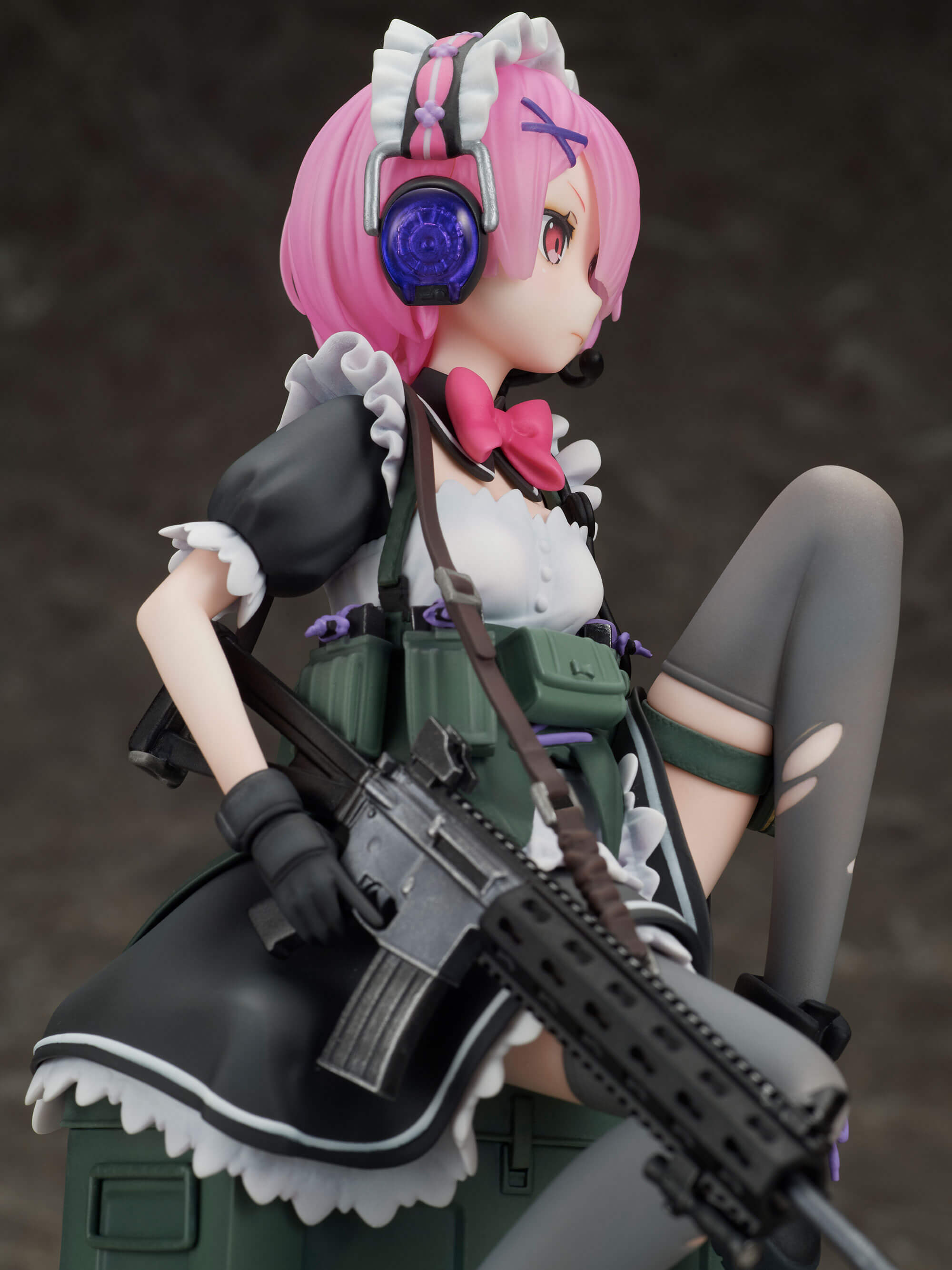 furyu-f-nex-ram-military-1-7-figur-re-zero-maid image 5