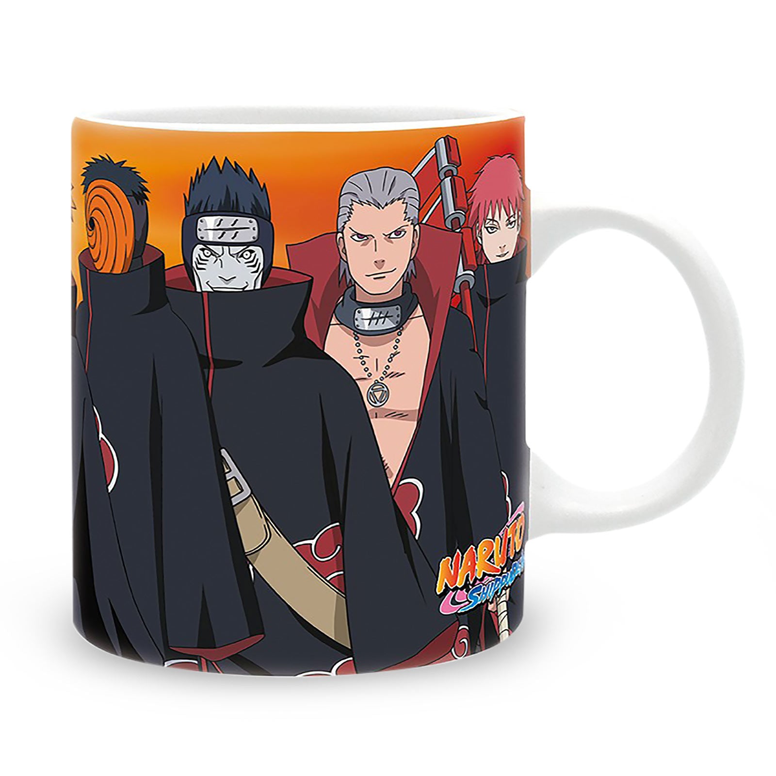 naruto-shippuden-akatsuki-tasse-320-ml-wei-schwarz image 2