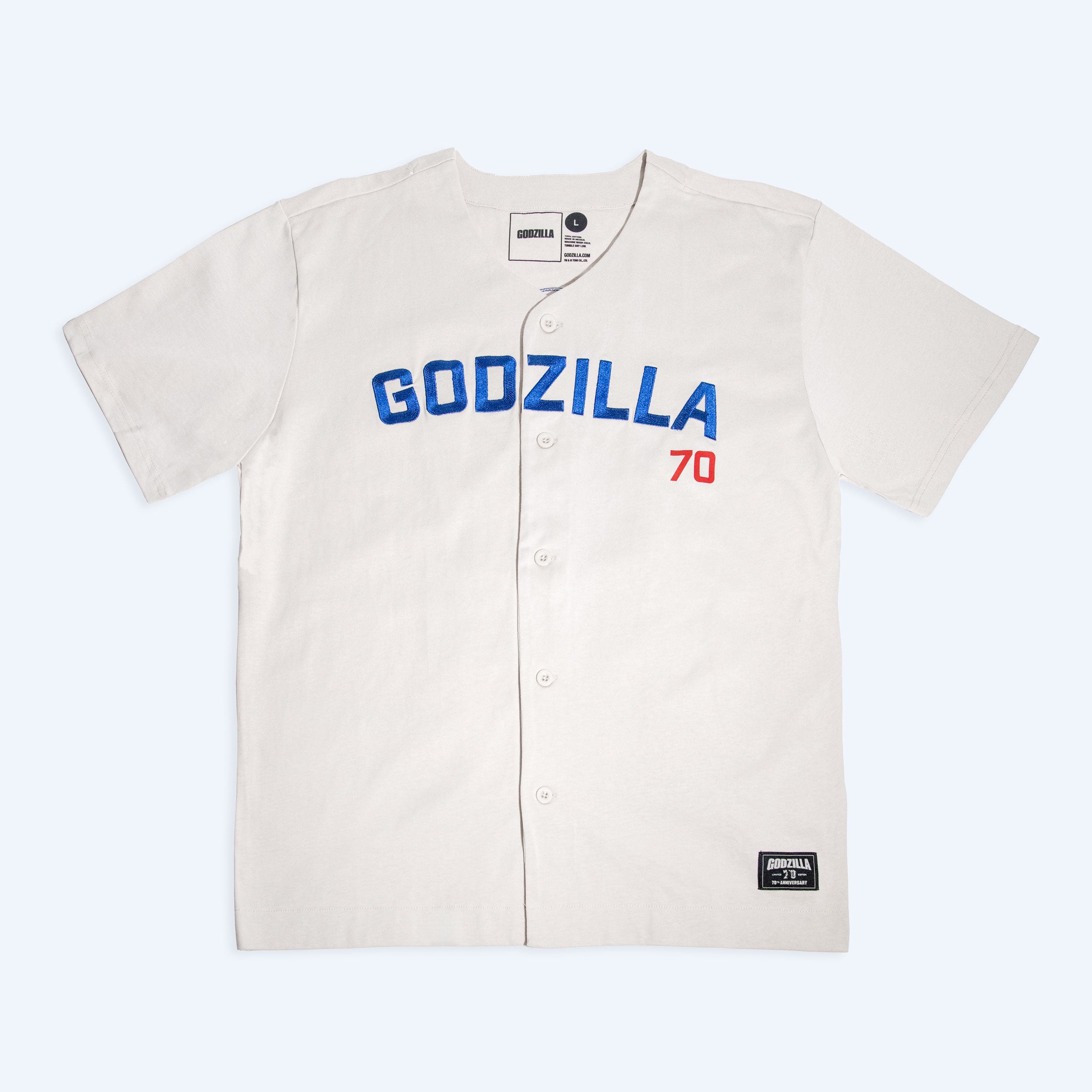 godzilla-baseball-collection-jersey-creme-berschnitten-s-3xl image 1