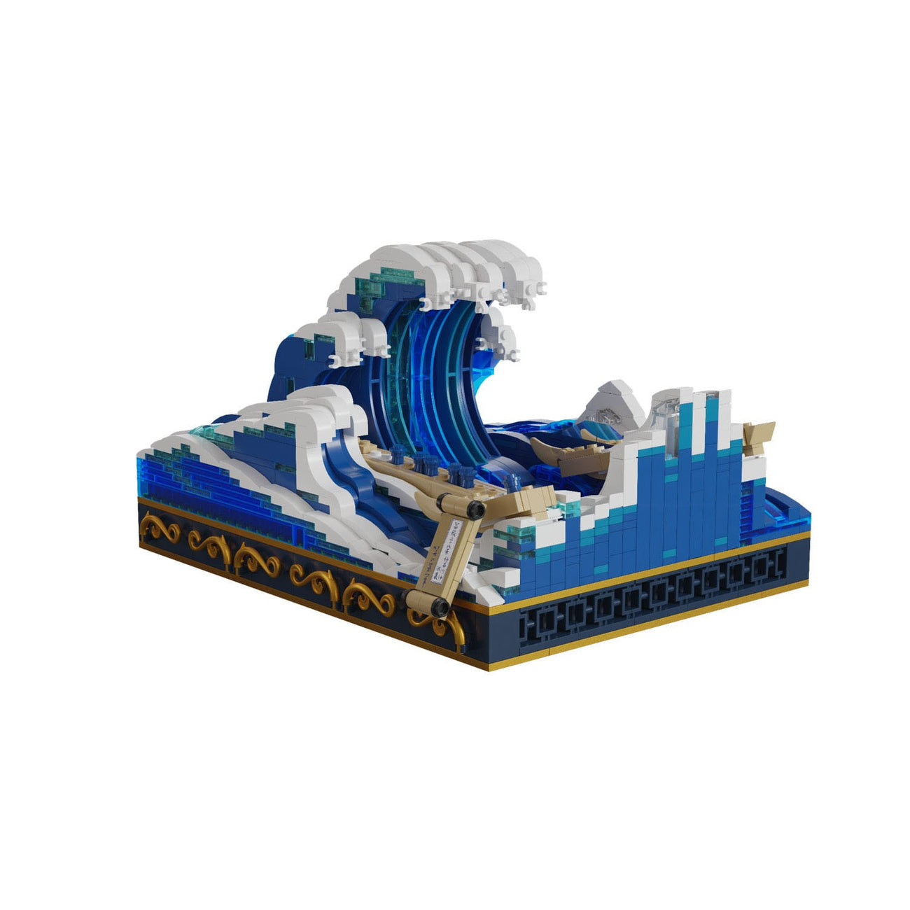 pantasy-great-wave-of-kanagawa-bauset-puzzle image 5