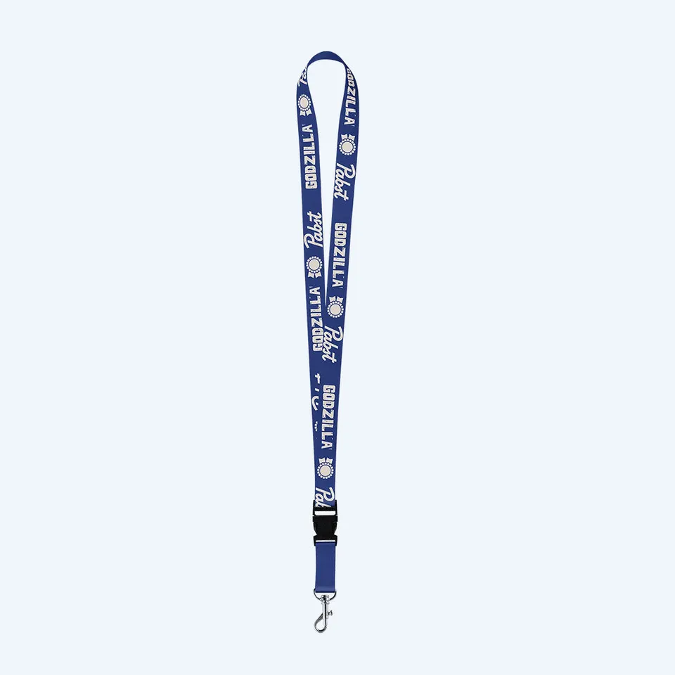 godzilla-x-pbr-lanyard-schl-sselband-schwarz-gewebt image 1