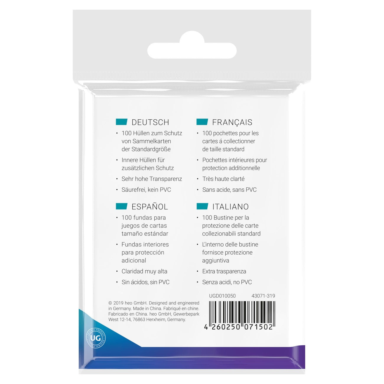 ultimate-guard-precise-fit-kartenh-llen-standard-100-st-ck image 4