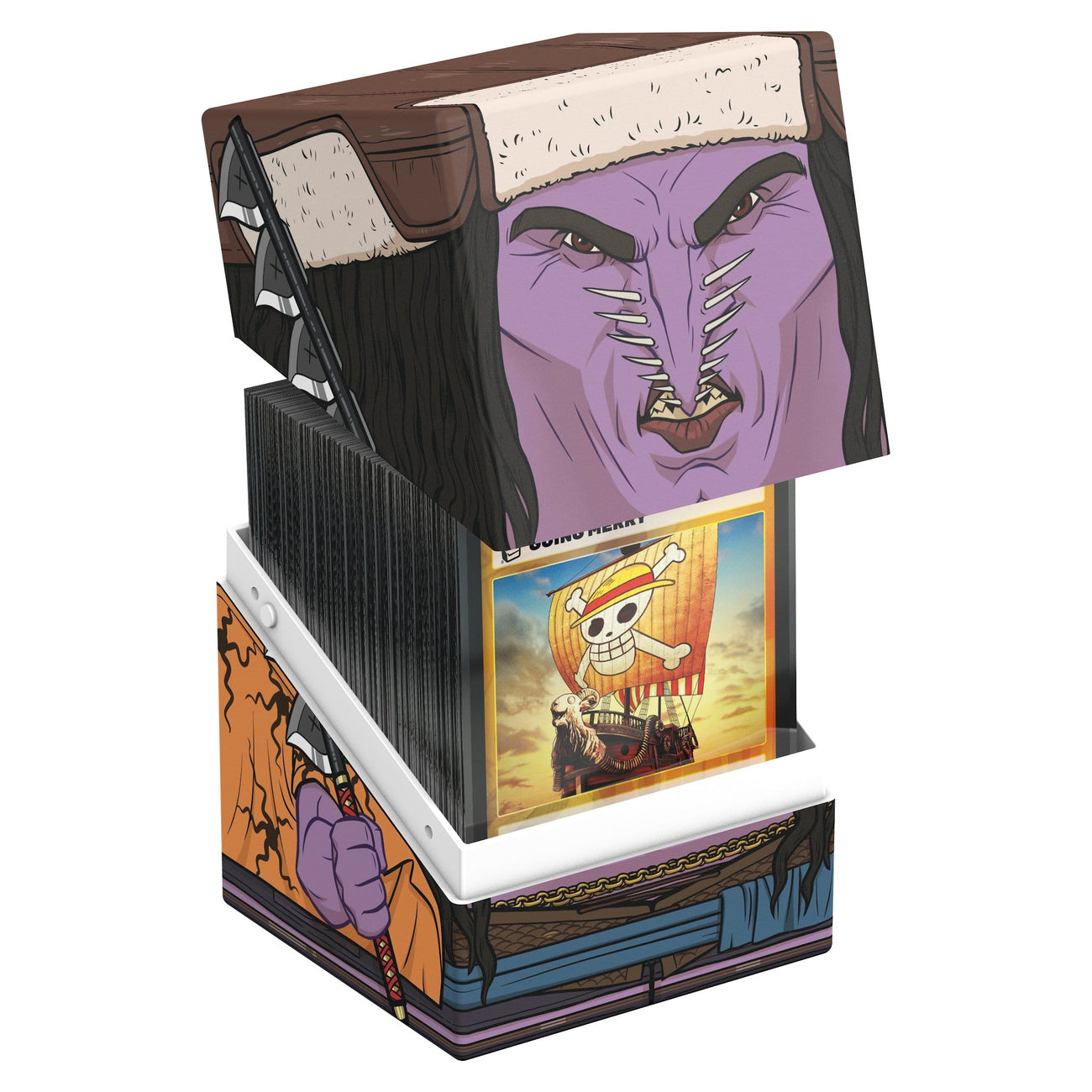 ultimate-guard-squaroes-one-piece-op007-deckbox-arlong-100-karten image 6