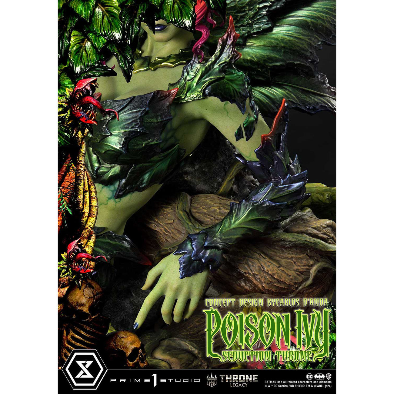 dc-throne-legacy-batman-poison-ivy-statue-1-4-polystone image 7