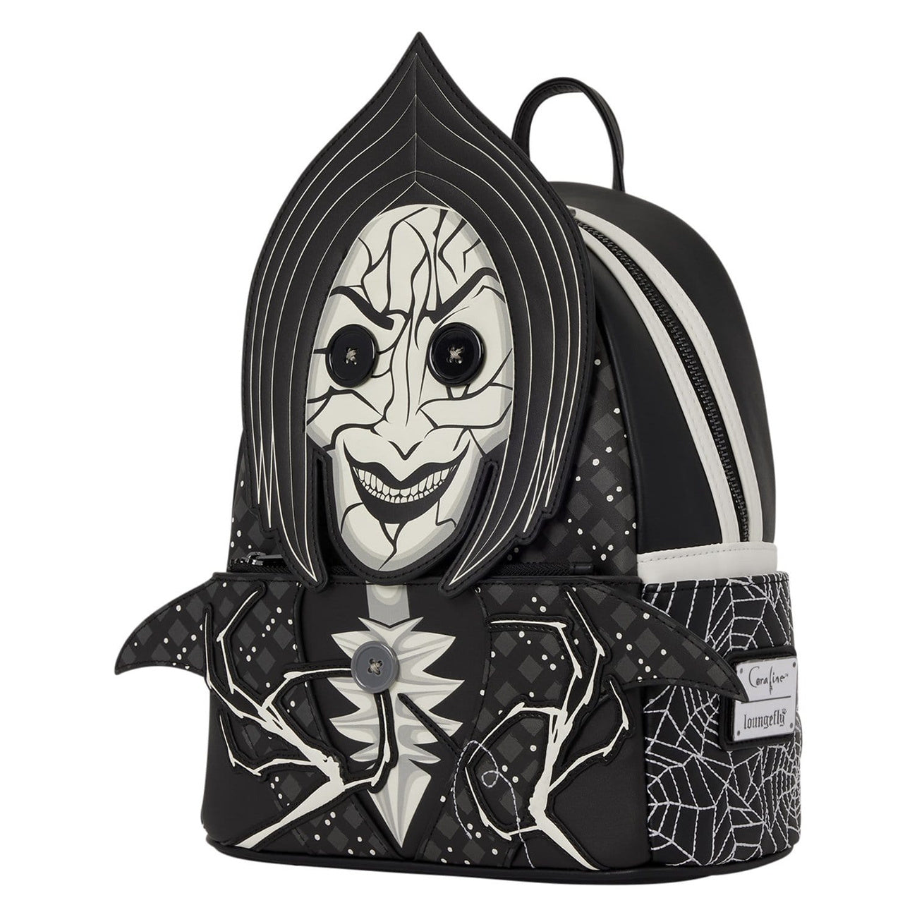loungefly-coraline-other-mother-mini-rucksack-schwarz image 3
