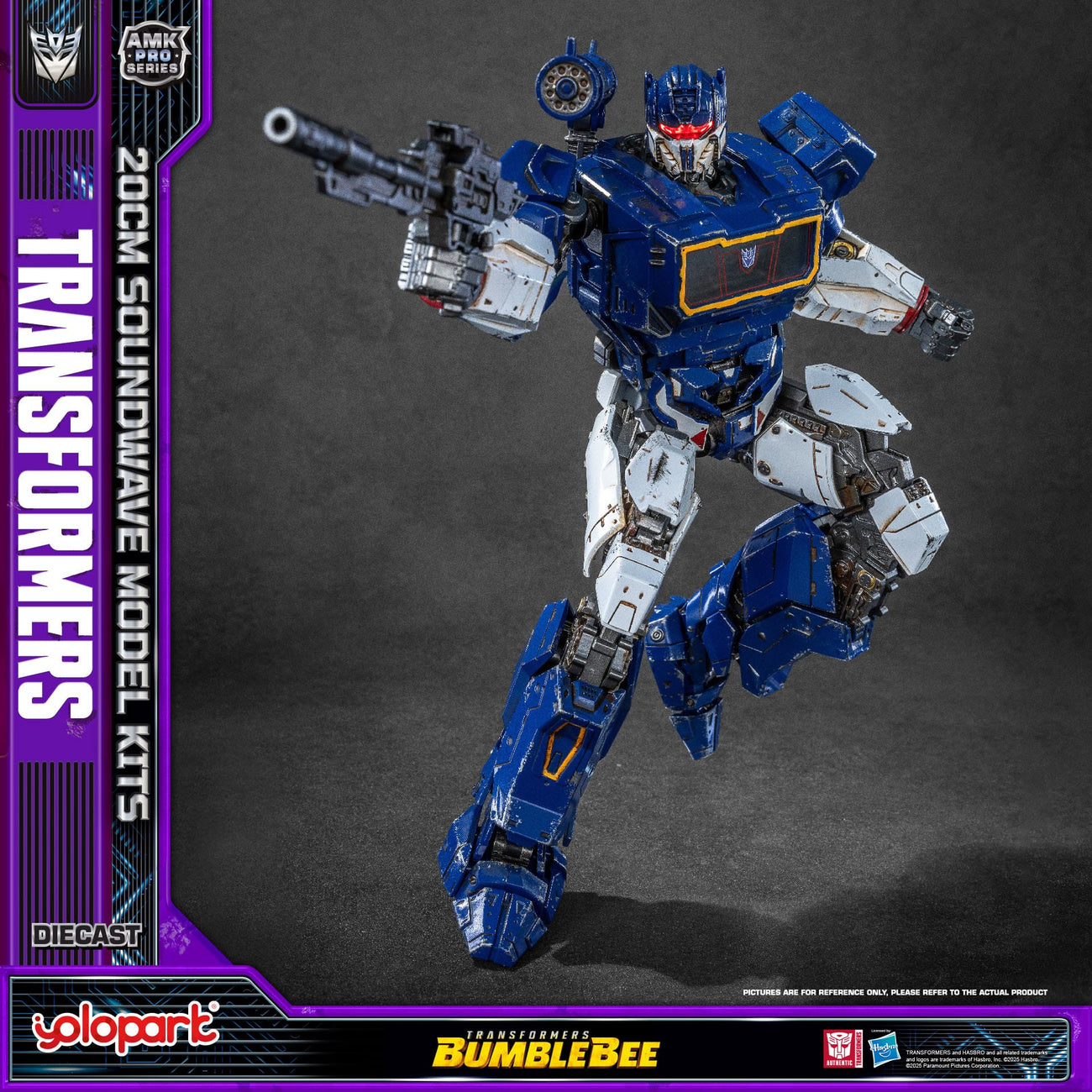 transformers-bumblebee-amk-pro-series-modellbausatz-figur image 2