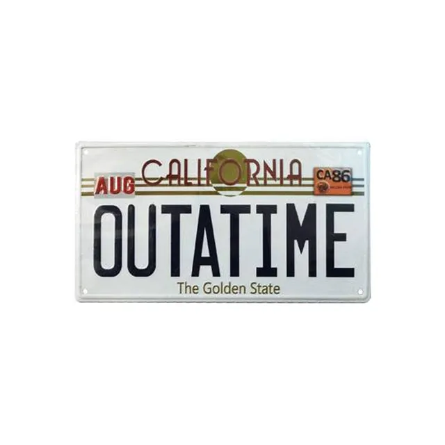 zur-ck-in-die-zukunft-metallschild-outatime-delorean image 1