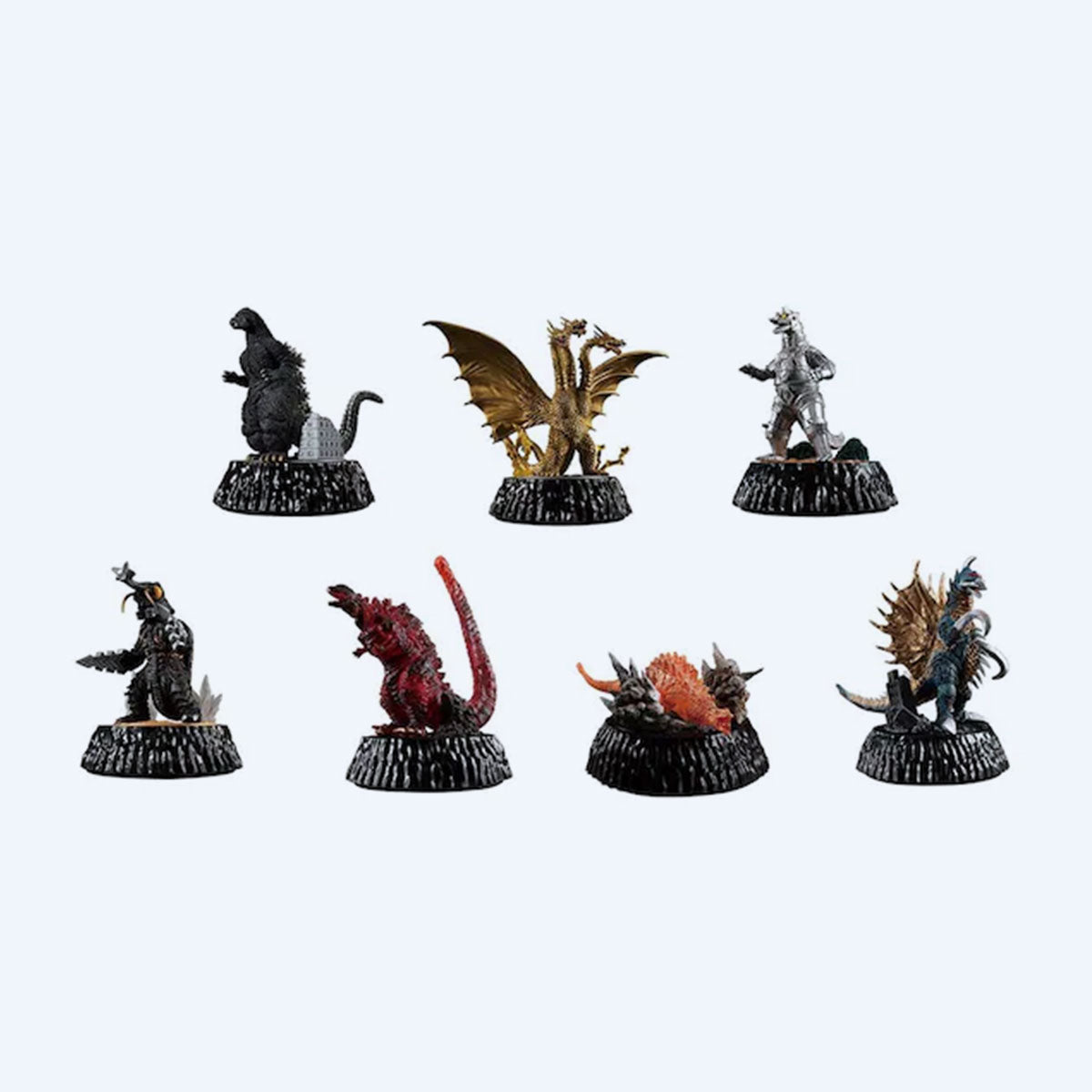 bandai-godzilla-gashapon-wave-2-blind-box-figur-schwarz image 1