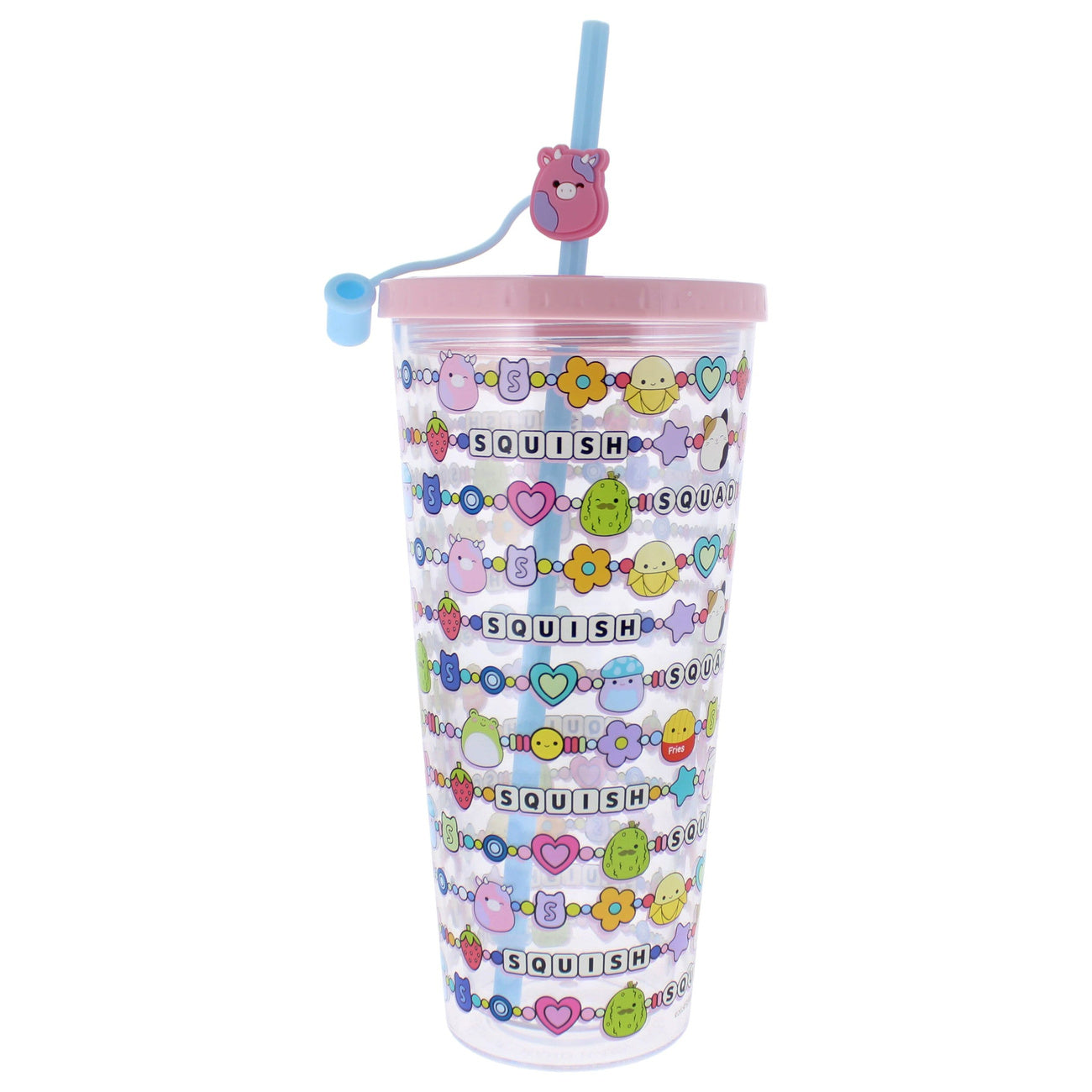 squishmallows-squish-squad-becher-mit-strohhalm-700-ml image 2