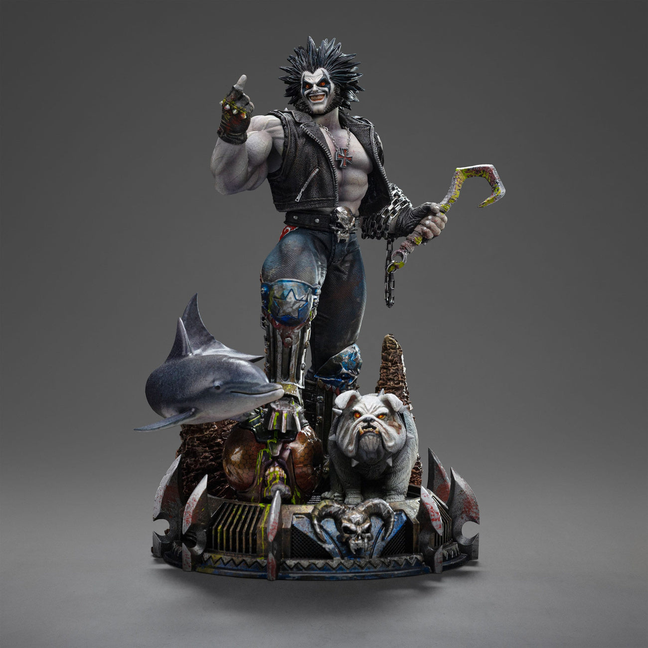 dc-comics-art-scale-lobo-unleashed-statue-24-cm-resin image 2