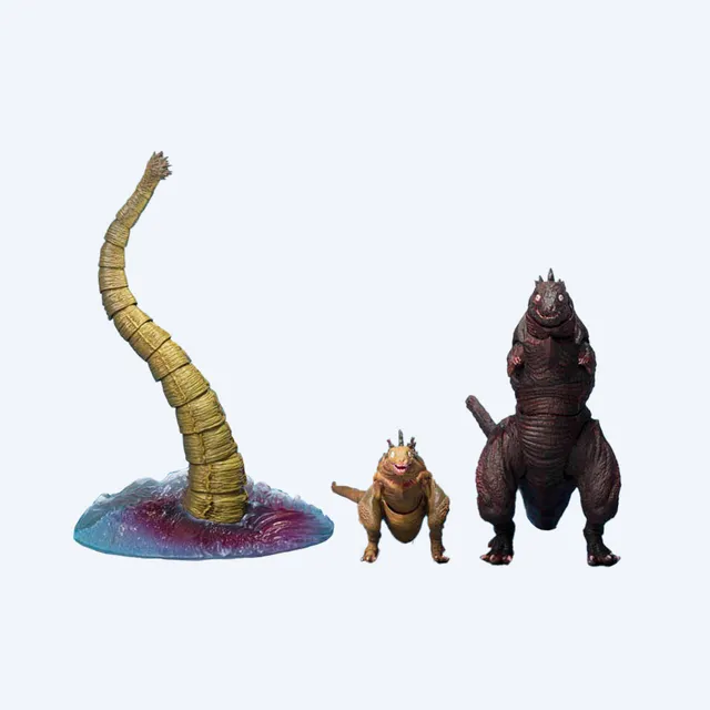 godzilla-s-h-monsterarts-shin-2016-figuren-set-second-third-form-3tlg image 1