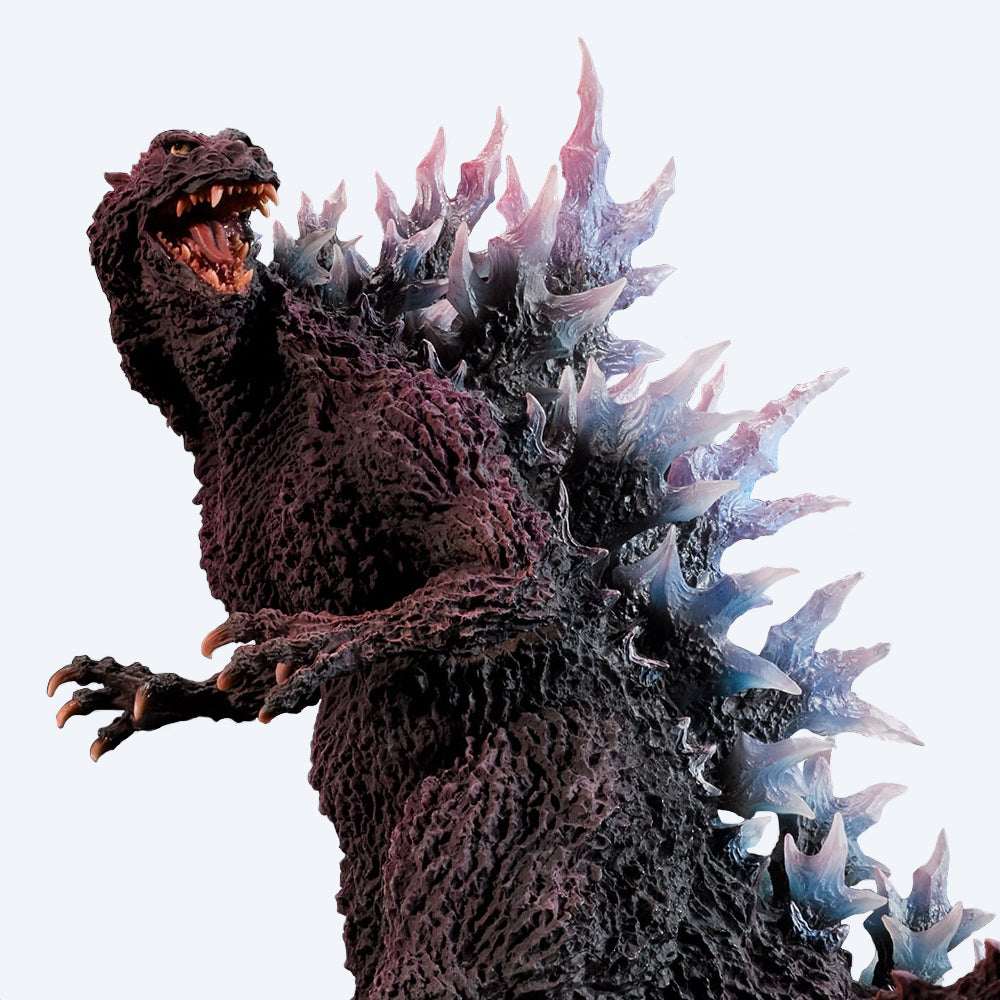yuji-sakai-godzilla-2004-statue-poster-version-led-25-cm image 1