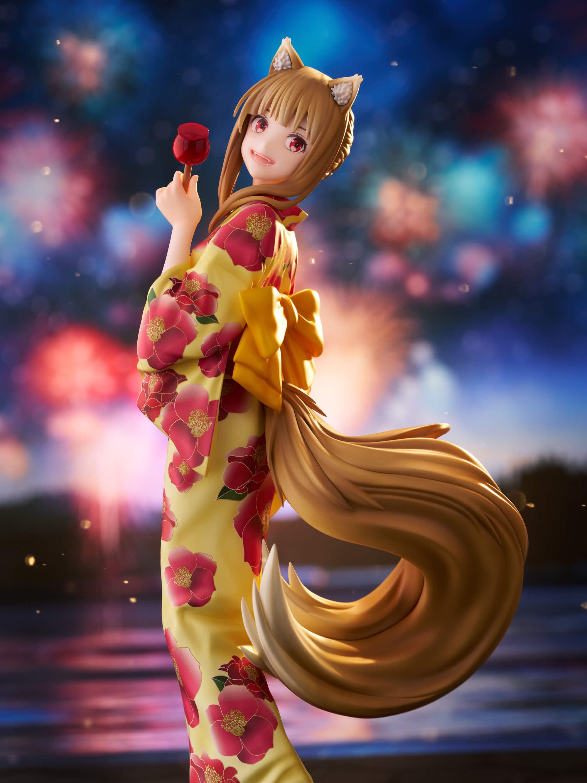 furyu-f-nex-holo-figur-yukata-ver-1-7-spice-and-wolf image 2