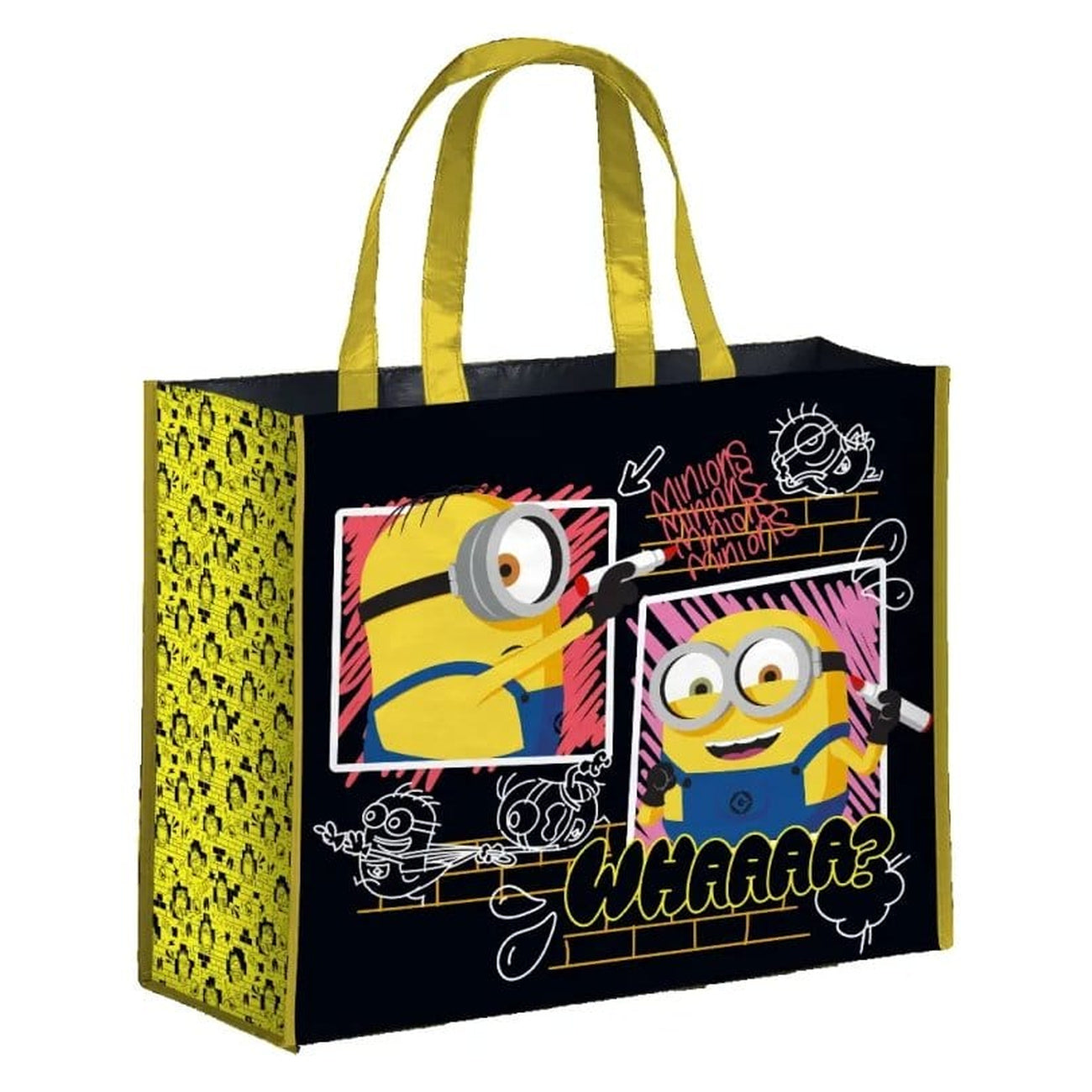 minions-einkaufstasche-aaaaah-recycelt-shopper-beutel image 3