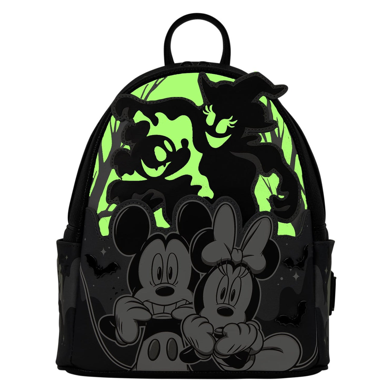 loungefly-mickey-minnie-ghost-mini-rucksack-light-up image 2