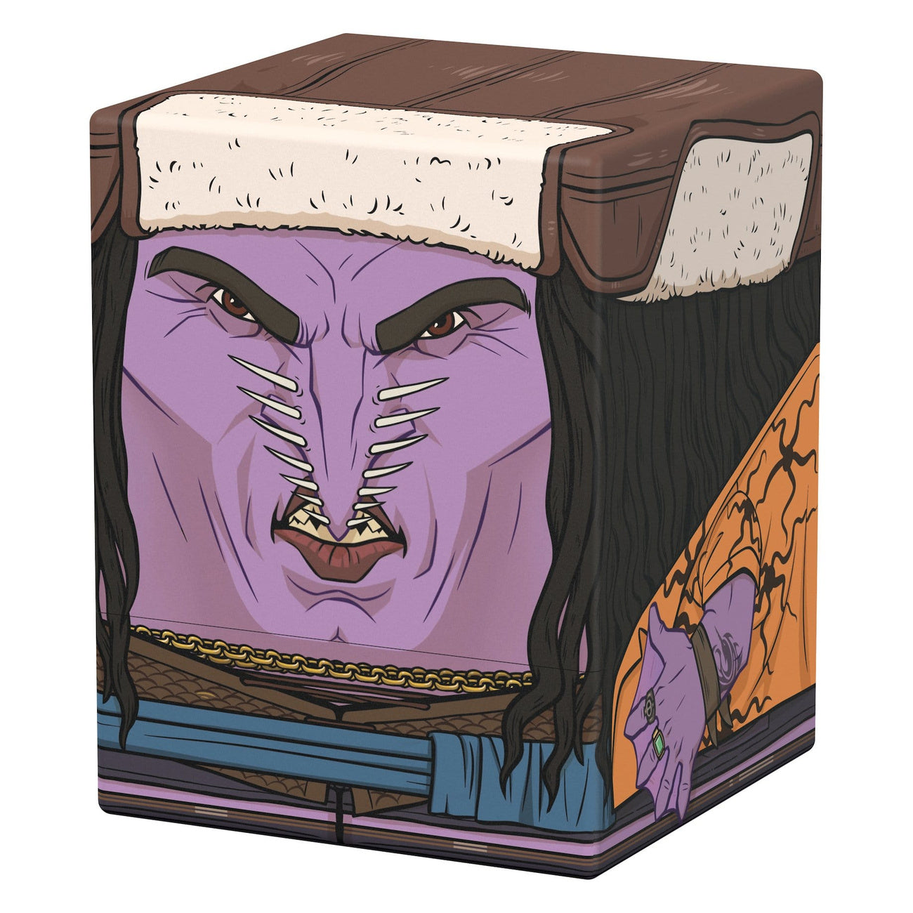 ultimate-guard-squaroes-one-piece-op007-deckbox-arlong-100-karten image 2