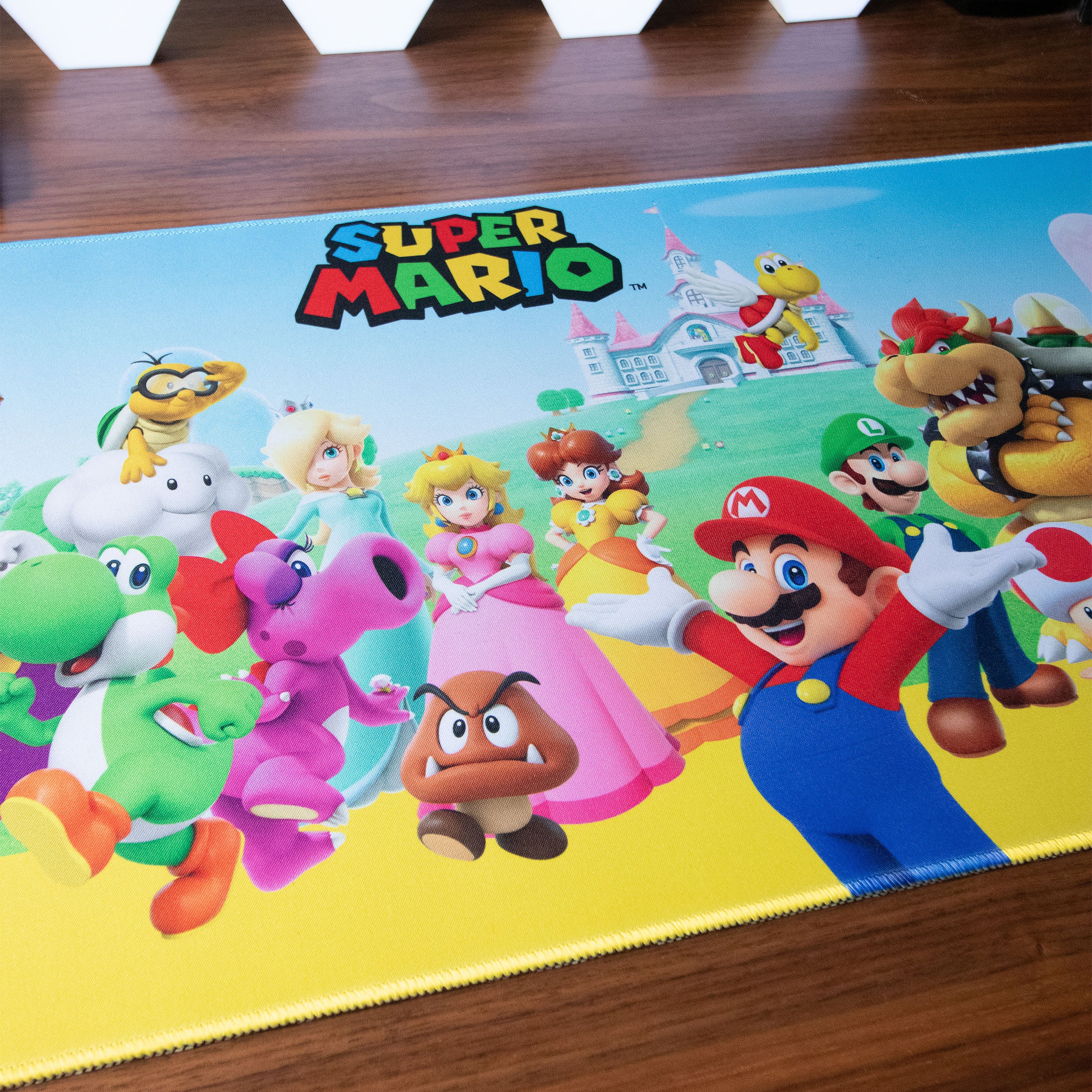 elbenwald-super-mario-allstars-mousepad-xxl-80x35-cm image 2