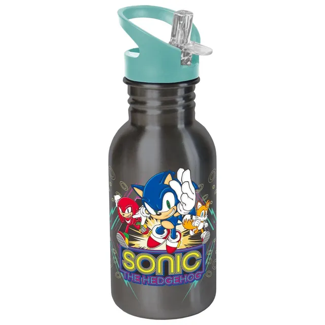 sonic-retro-sport-trinkflasche-500ml-edelstahl image 1