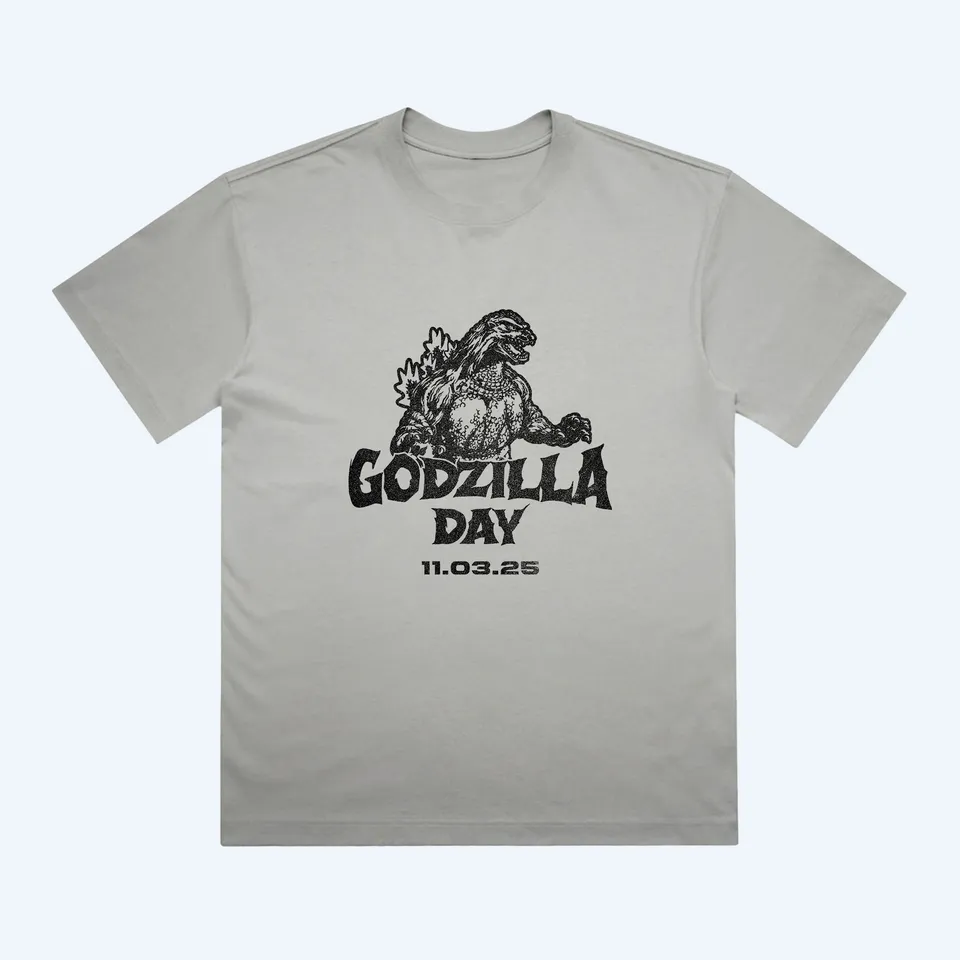 godzilla-day-2025-t-shirt-grau-baumwolle-collector-s-4xl image 1