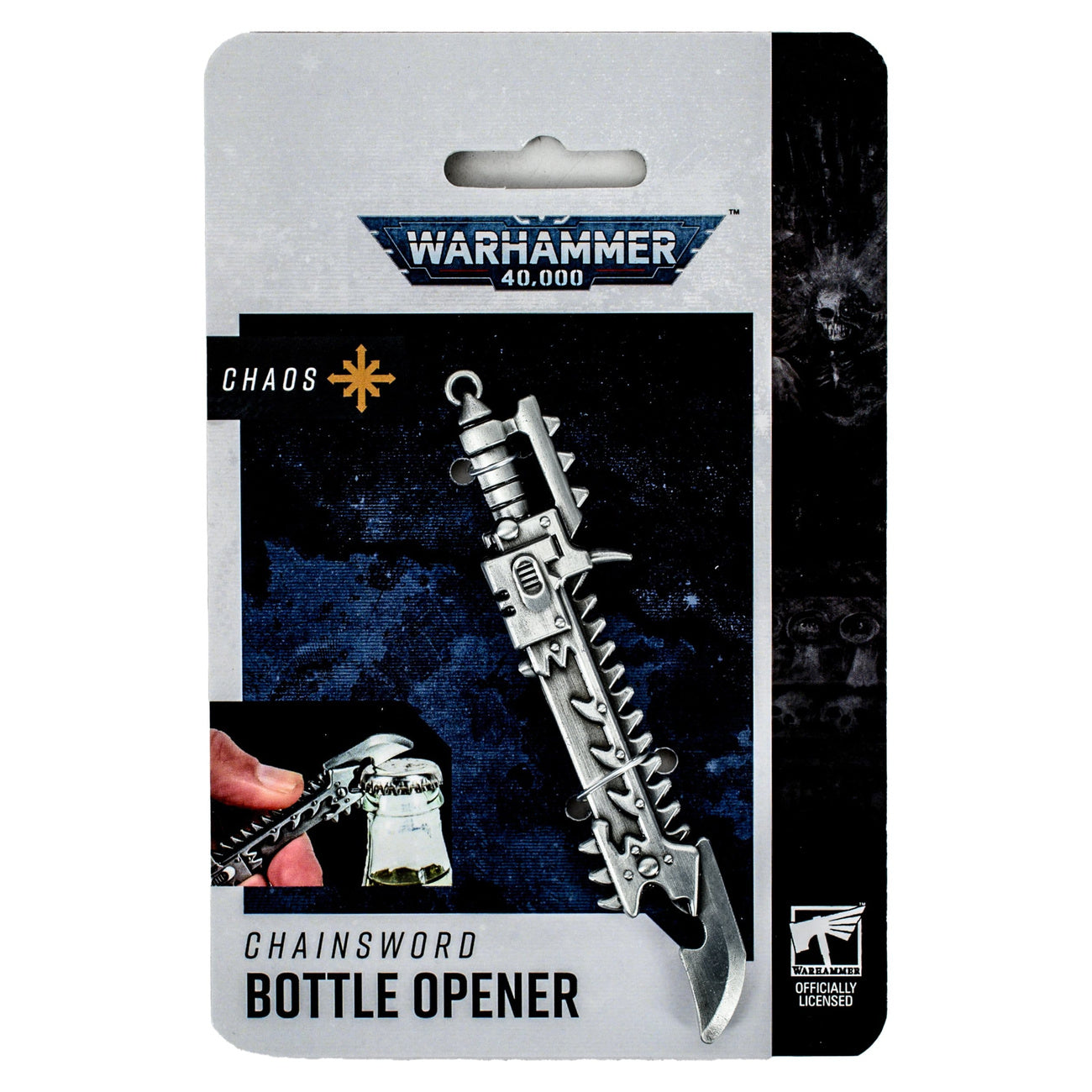 warhammer-40-000-chaos-chainsword-flaschen-ffner-metall image 2