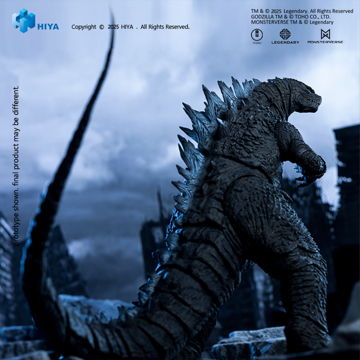 hiya-godzilla-2014-exq-basic-actionfigur-translucent-16-cm image 8