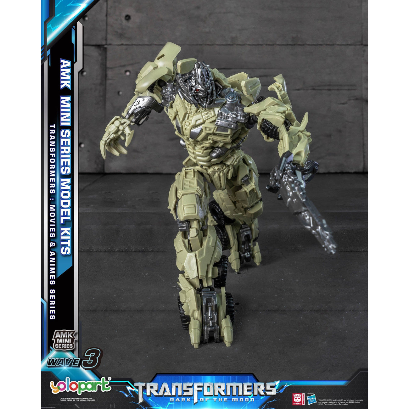 elbenwald-transformers-g1-megatron-amk-mini-model-kit-figur image 6