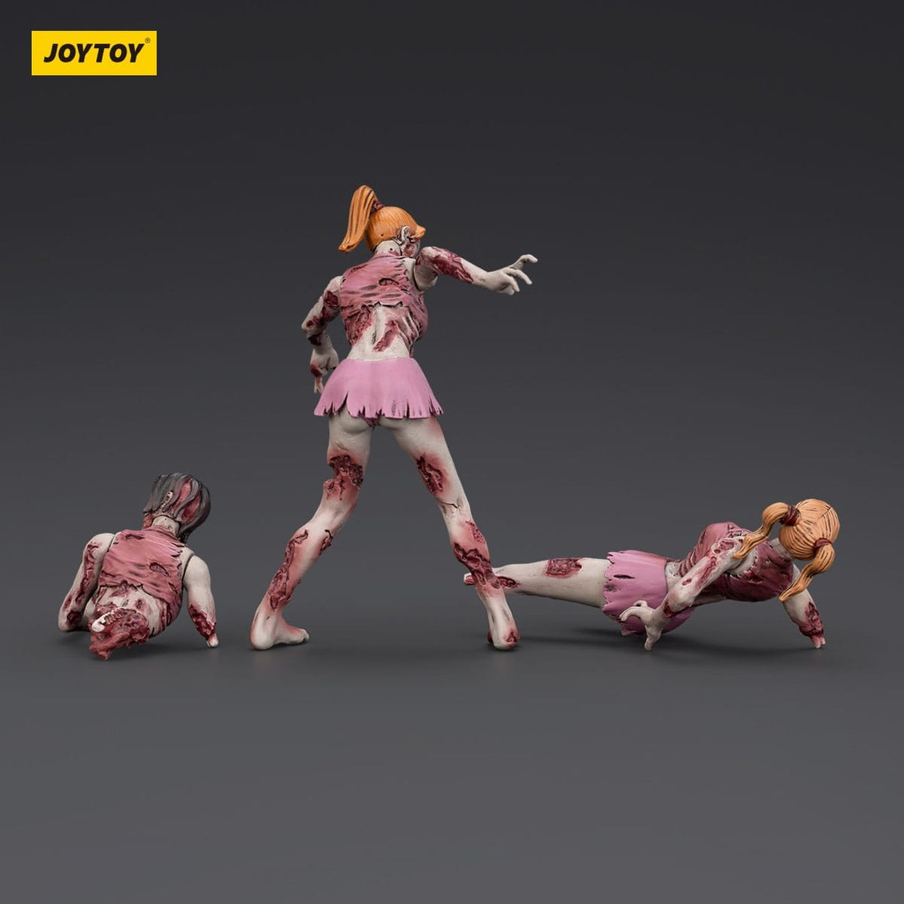 zombie-dark-source-cheer-leaders-actionfiguren-3er-8cm image 3