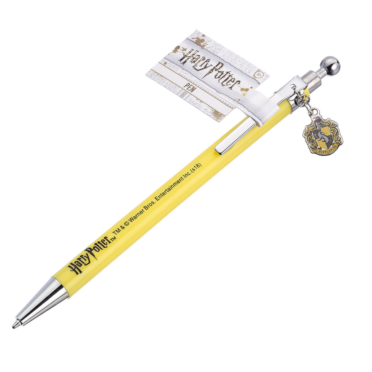 harry-potter-hufflepuff-wappen-stift-kugelschreiber image 1