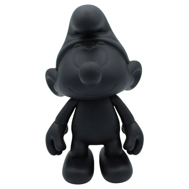 die-schl-mpfe-schlumpf-schwarz-statue-19-cm-resin image 1