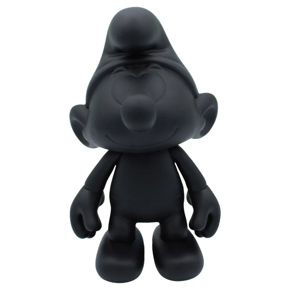 die-schl-mpfe-schlumpf-schwarz-statue-19-cm-resin image 1