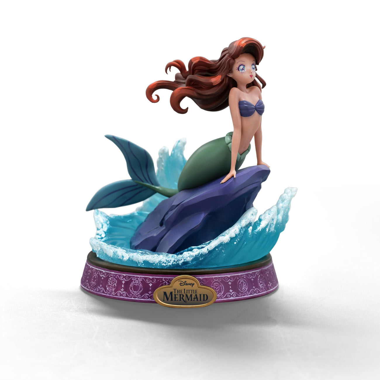 disney-anime-princess-arielle-scale-statue-pvc-handbemalt image 1