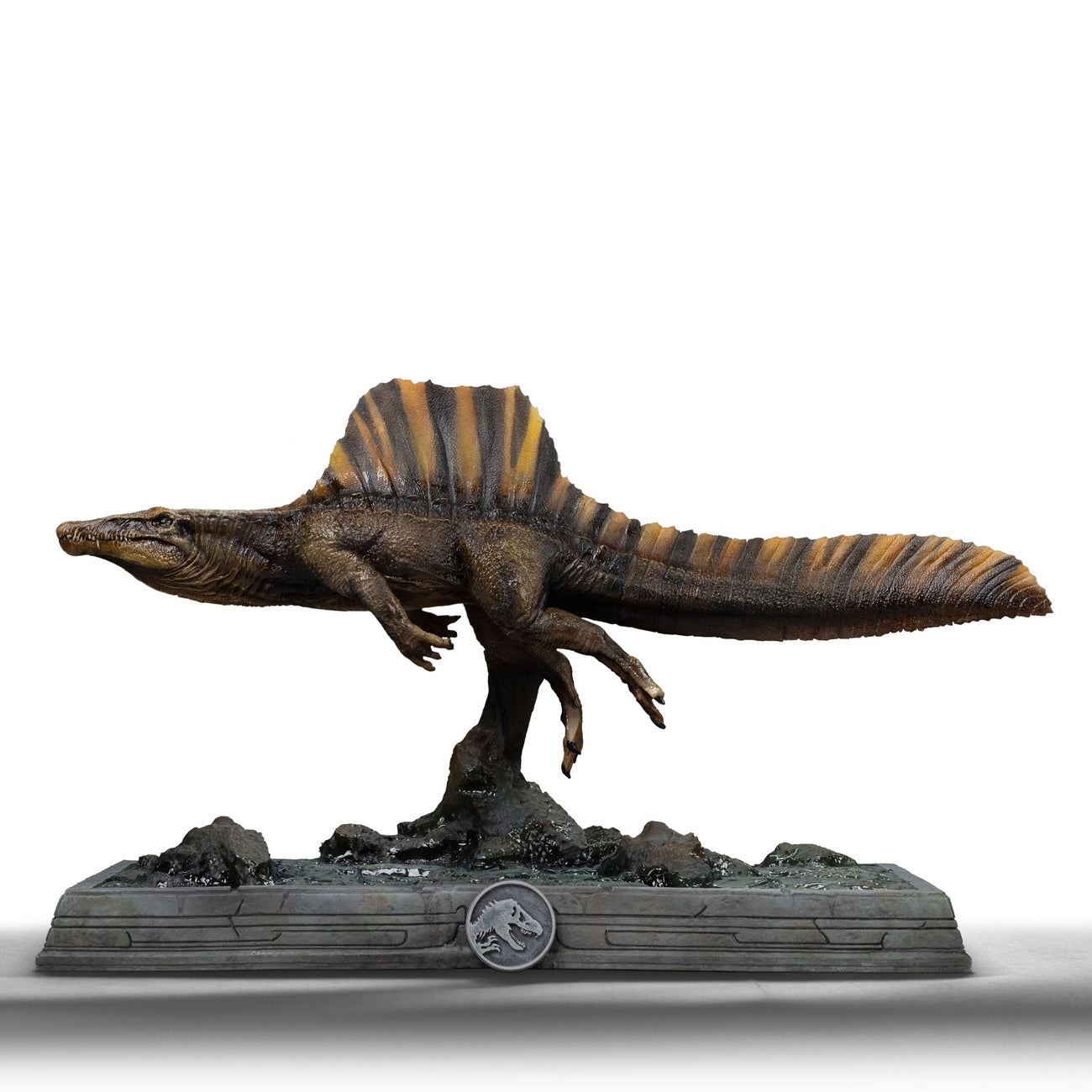 elbenwald-jurassic-world-icons-spinosaurus-statue-18-cm-resin image 2