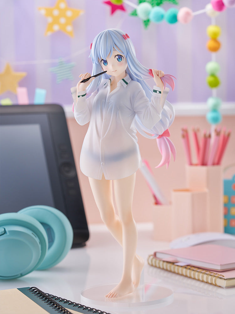 furyu-tenitol-tall-izumi-sagiri-shirt-ver-figur-30-cm image 1